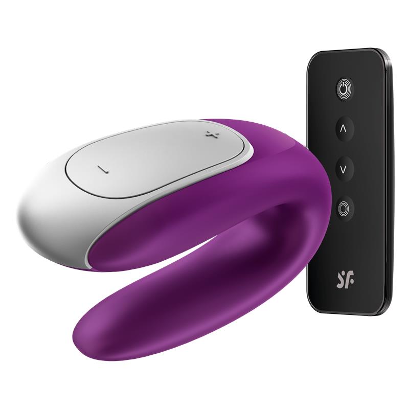 Double Fun Vibrador para Parejas con APP y Control Remoto Violeta - Imagen 2