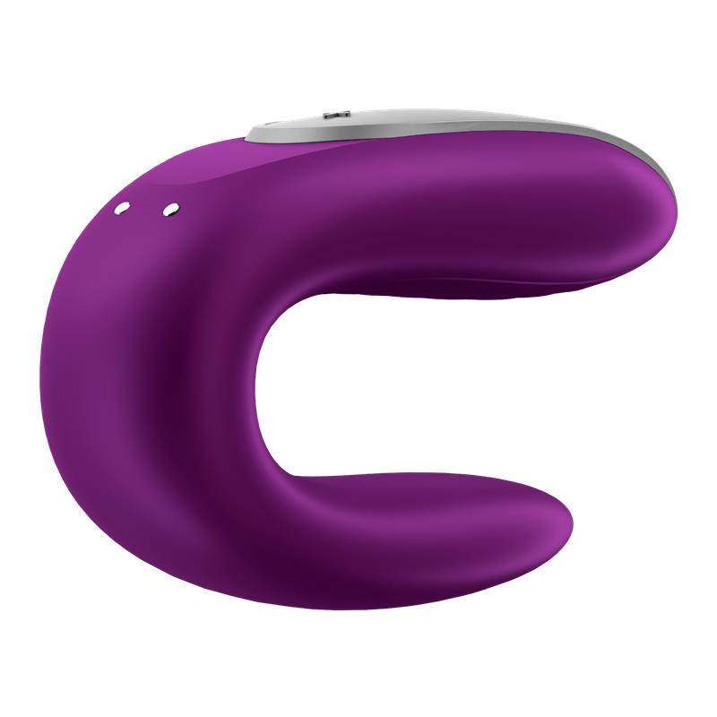 Double Fun Vibrador para Parejas con APP y Control Remoto Violeta - Imagen 6