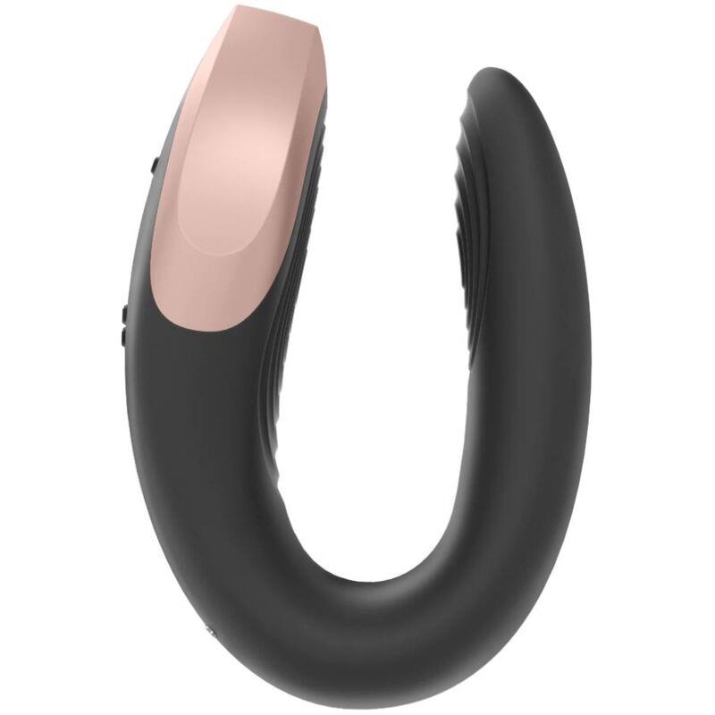 Double Love Luxury Vibrador Para Parejas con App Negro - Imagen 4