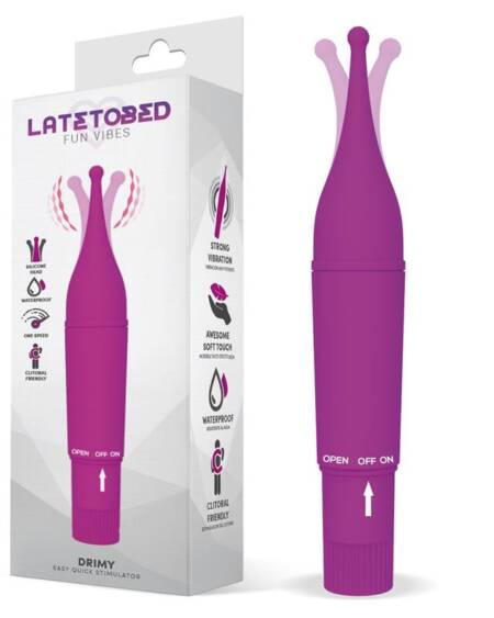 Drimy Estimulador Easy Quick Silicona Púrpura