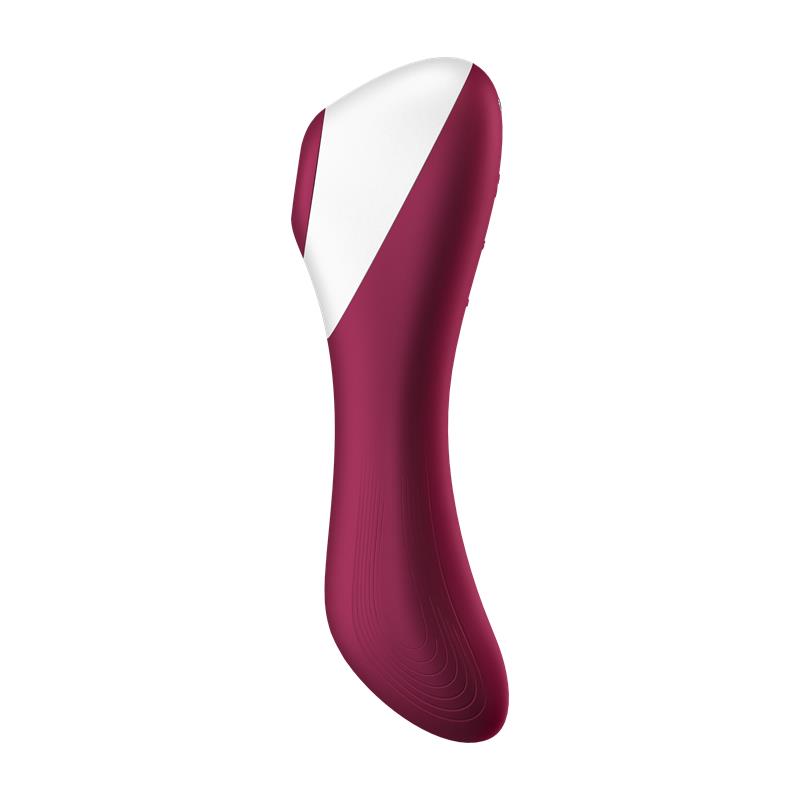 Dual Crush Vibrador y Succionador USB Rojo - Imagen 3