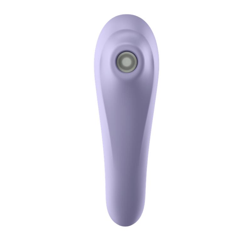Dual Pleasure APP Vibrador y Succionador de Aire Pulsado Recargable Mauve - Imagen 4