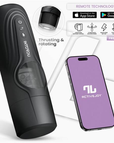 Egor Masturbador Masculino con Rotación y Thrusting con APP