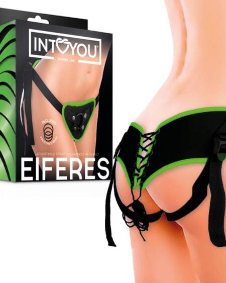 Eiferes Arnés Ajustable estilo Corset que Brilla en la Oscuridad