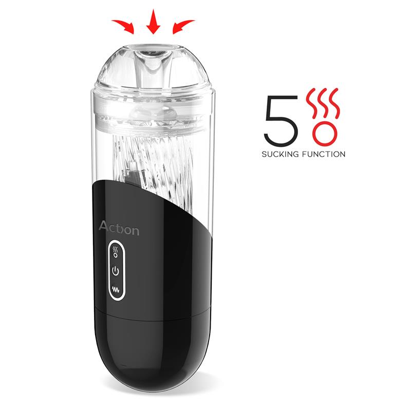 Einar Masturbador Avanzado Automático Efecto Succión y Vibración USB Magnético - Imagen 2
