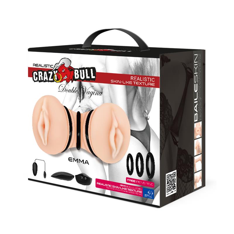 Emma Masturbador Doble con Vibración - Imagen 10