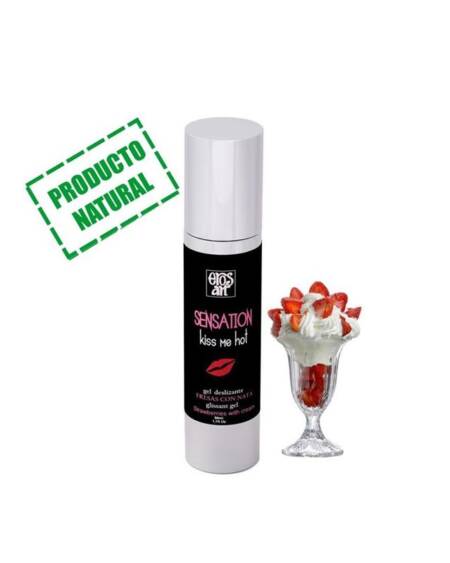 Erosart Lubricante Sensation Fresas con Nata