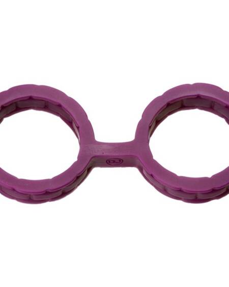 Esposas Japonesas para Bondage Silicona Premium Talla L Púrpura