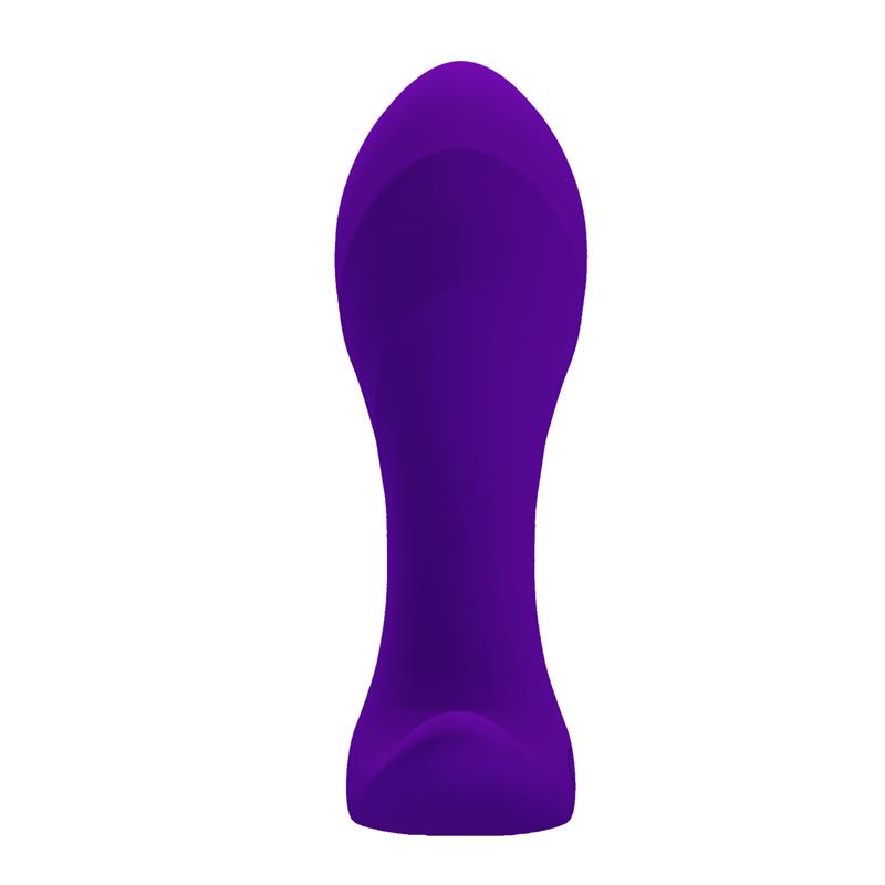 Estimulador Anal con Vibración Púrpura - Imagen 2