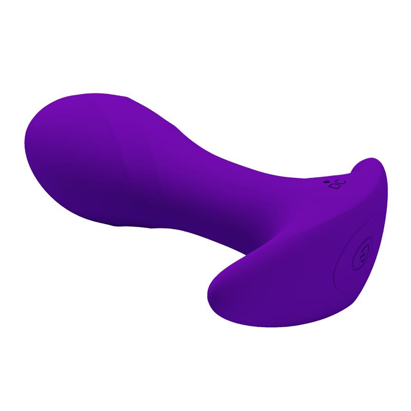 Estimulador Anal con Vibración Púrpura - Imagen 3