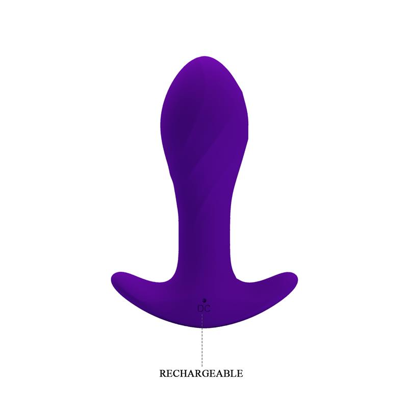 Estimulador Anal con Vibración Púrpura - Imagen 6