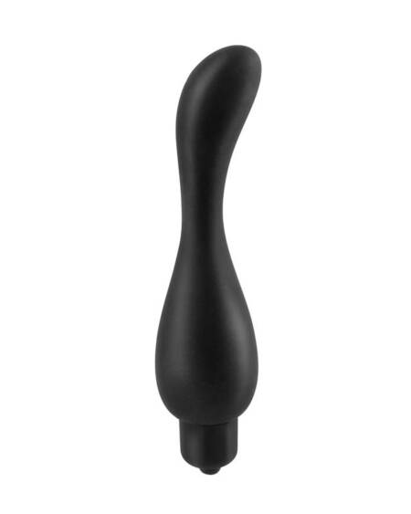 Estimulador Anal con Vibración Vibrating Smoothy Negro