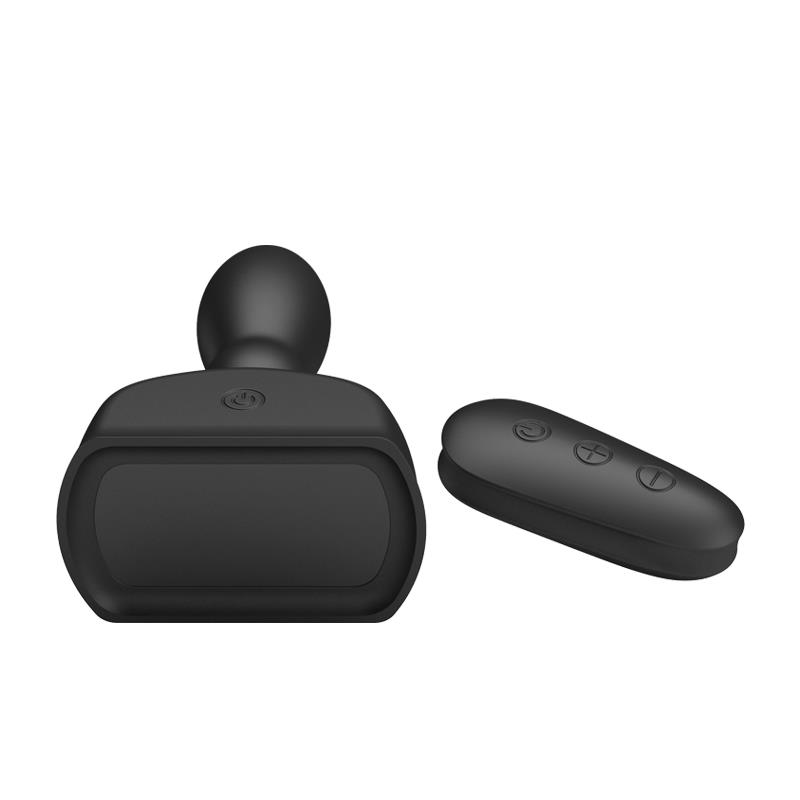 Estimulador Anal Harriet Inflable USB Silicone Negro - Imagen 3