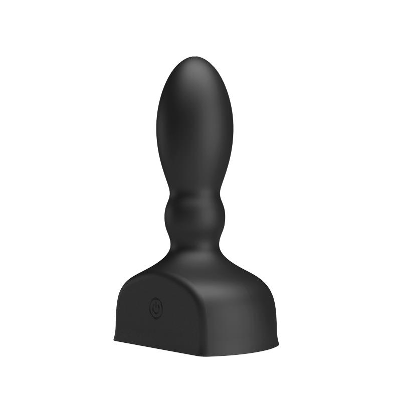 Estimulador Anal Harriet Inflable USB Silicone Negro - Imagen 4