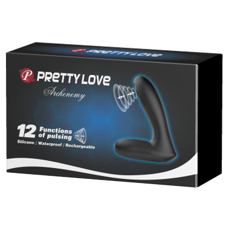 Estimulador Anal y Prostático Archenemy Pulsing USB Silicona - Imagen 4