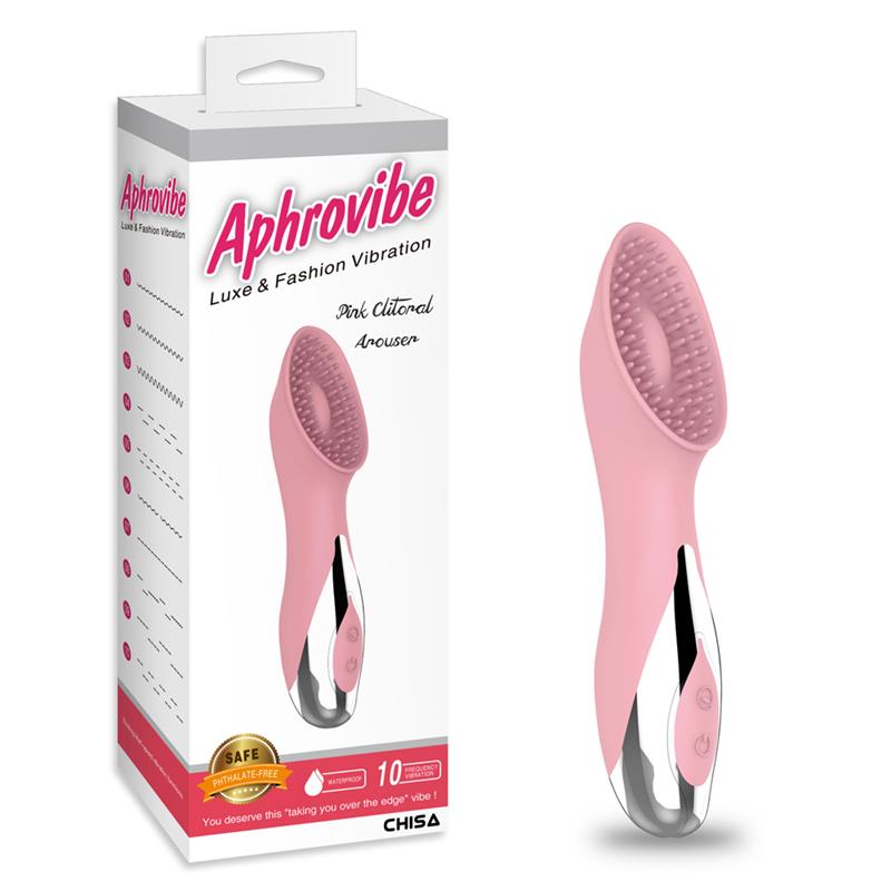 Estimulador del Clítoris Aphrovibe Silicona Rosa - Imagen 7