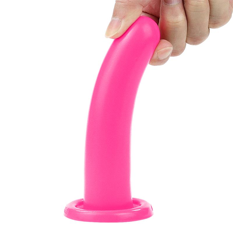 Estimulador Holy Dong 5.5 Silicona Líquida Rosa - Imagen 5