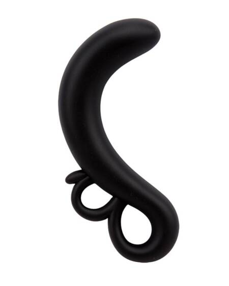 Estimulador Punto G Two-Finger Silicona Negro