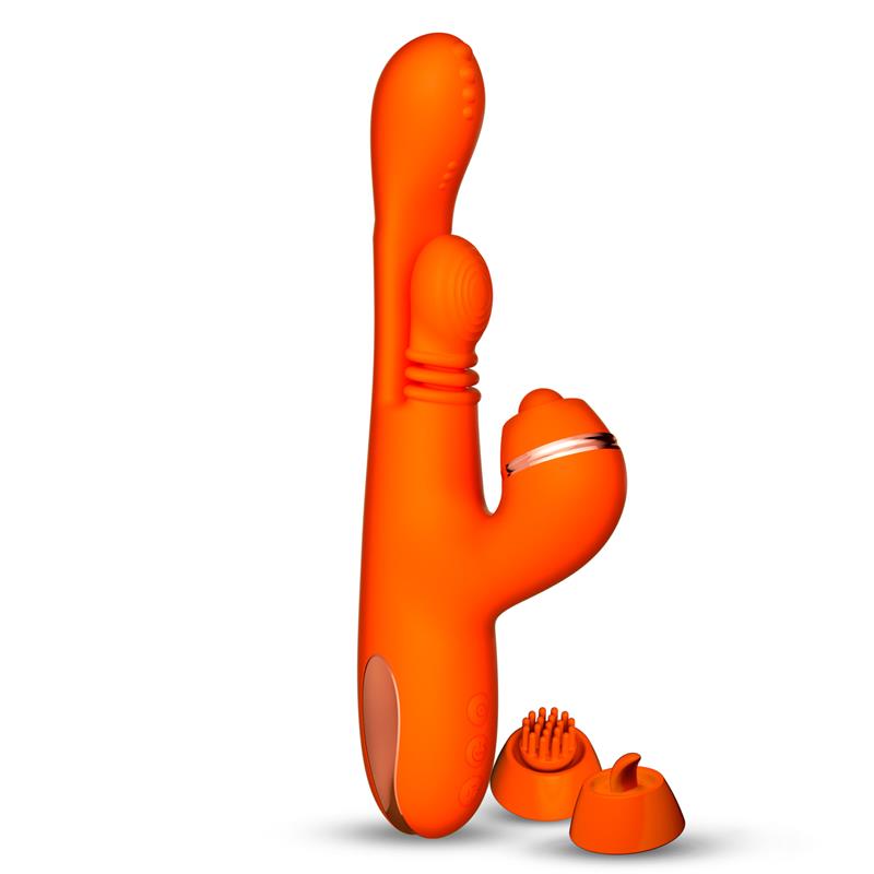 Ethan Vibrador Masaje 360º para el Punto G y Cabezales Intercambiables - Imagen 2