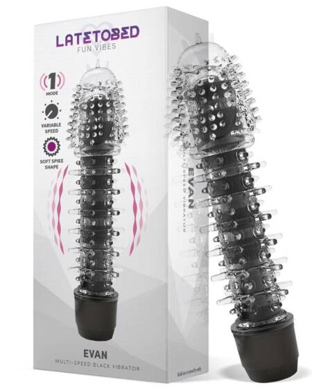 Evan Vibrador Multi Velocidad Negro