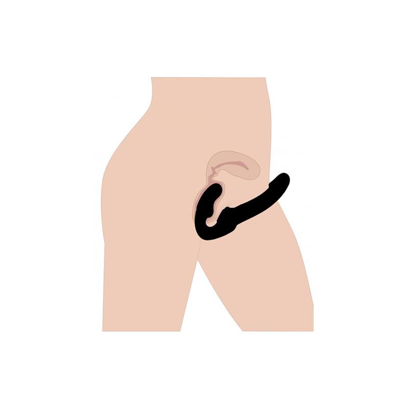 Evoke Vibrador Doble Negro - Imagen 5