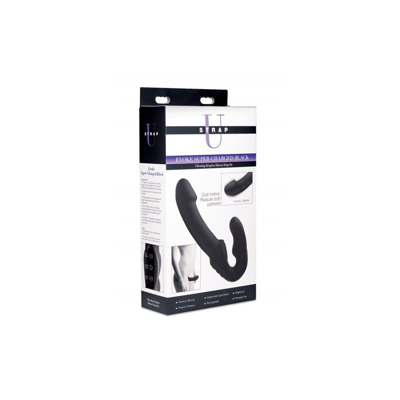 Evoke Vibrador Doble Negro - Imagen 6