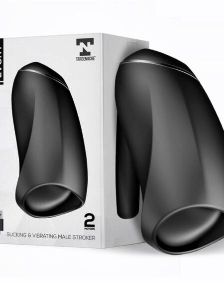 Evony Masturbador Masculino Sexo Oral Succión y Vibración 2 Motores USB Silicona