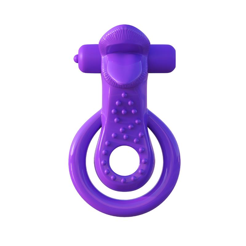 Fantasy C-Ringz Anillo para Parejas Lovely Licks Púrpura - Imagen 4