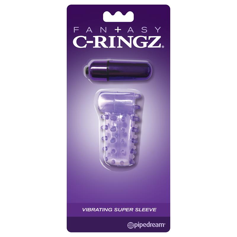 Fantasy C-Ringz Anillo Vibrador Cock Sleeve Púerpura - Imagen 3