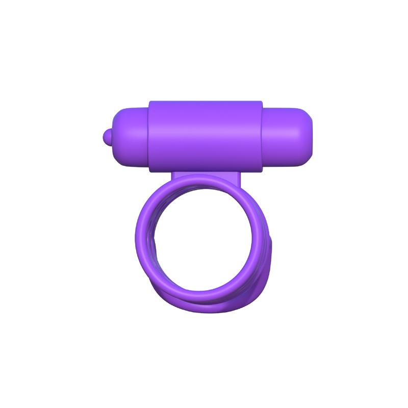 Fantasy C-Ringz Anillo Vibrador Jaula para Parejas Púrpura - Imagen 4