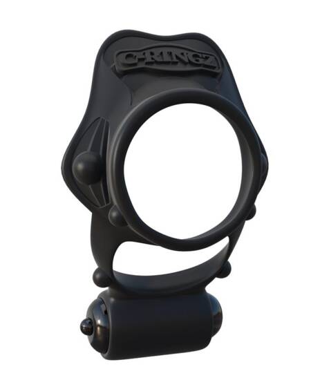 Fantasy C-Ringz Anillo Vibrador Pesado Negro