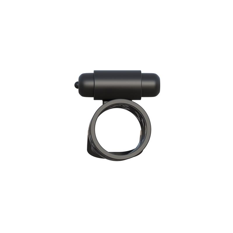 Fantasy C-Ringz Jaula Vibradora de Silicona para el Pene Color Negro - Imagen 5