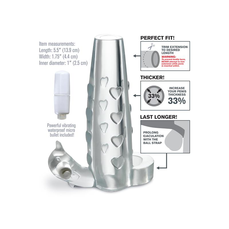 Fantasy X-tensions  Deluxe Vibrating Penis Enhance - Imagen 2