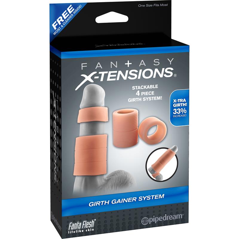 Fantasy X-tensions  Girth Gainer System-Flesh - Imagen 4