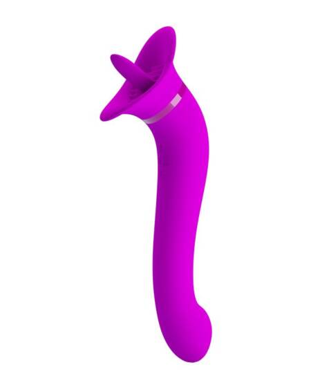 Faust Vibrador con Lengua Estimuladora USB