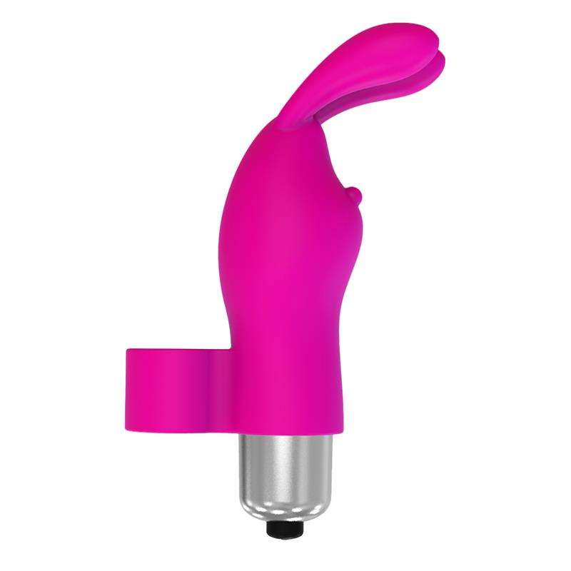 Fingyhop Bala Vibradora con Conejito Silicona Rosa - Imagen 4
