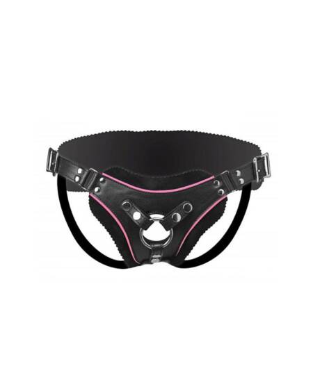 Flamingo Arnés Cintura Baja Negro