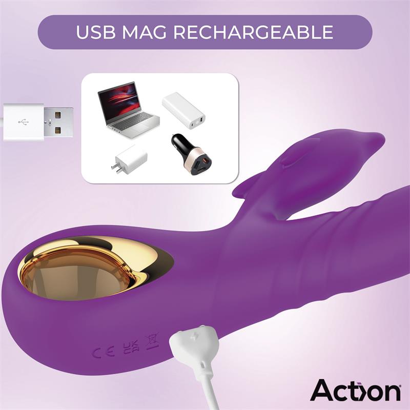 Fliper Vibrador con Thrusting y Doble Pulsación 3 Motores - Imagen 9
