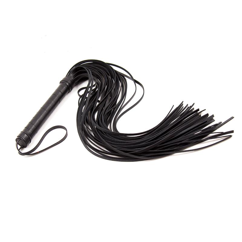 Flogger Mango de Metal 69 cm Negro - Imagen 7