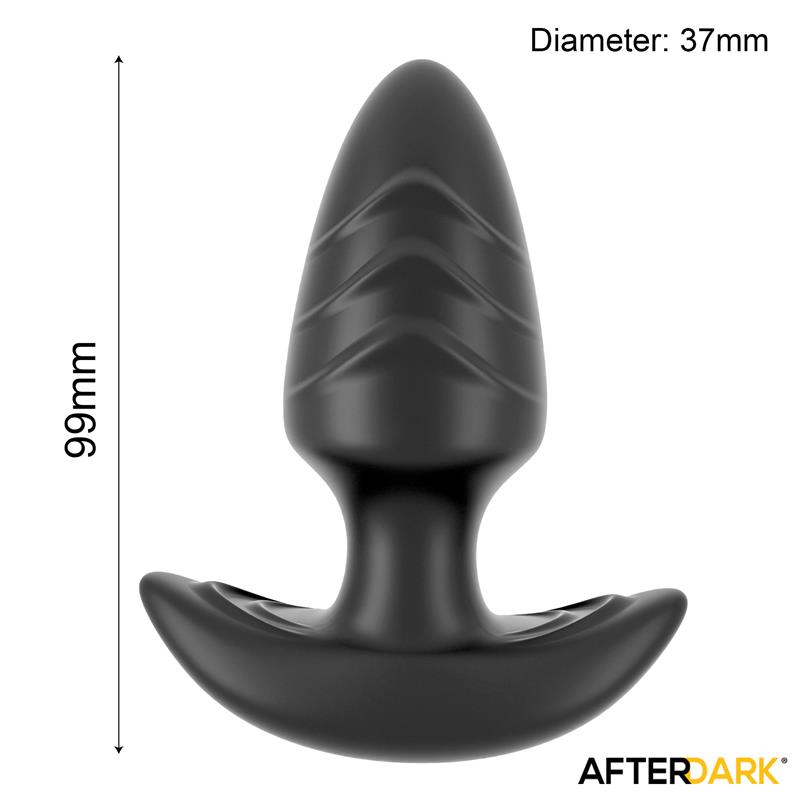 Frank Plug Anal con Vibración y Rotación 360º y Control Remoto - Imagen 7