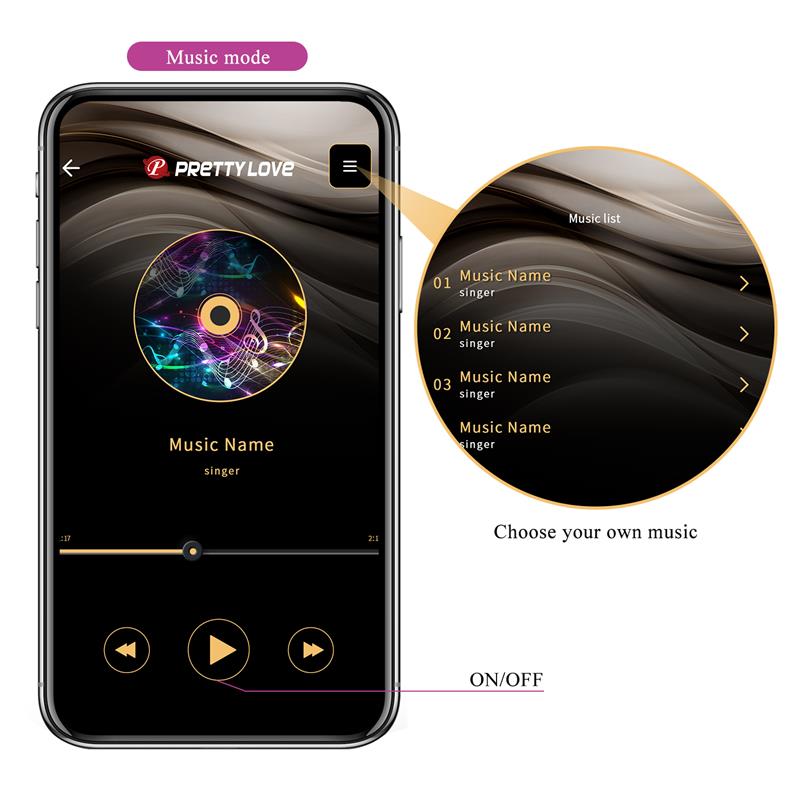 Franz Vibrador con Estimulador de Braguita y APP - Imagen 14