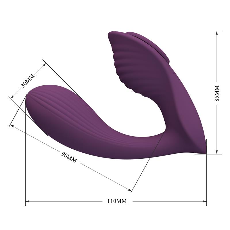 Franz Vibrador con Estimulador de Braguita y APP - Imagen 7