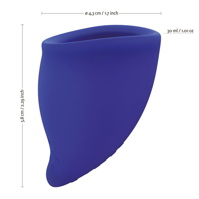Fun Cup Explore Kit 2 Copas Mentruales Pink & Ultramarine - Imagen 6