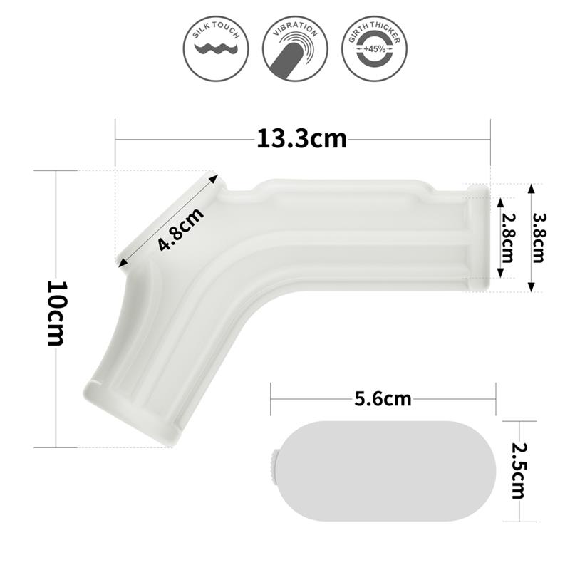 Funda el pene y testículos con vibración Ridge Knights - Imagen 8