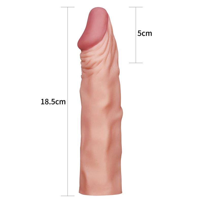 Funda para el Pene Add 2 Pleasure X Tender Natural - Imagen 5