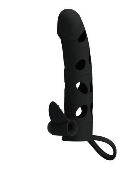 Funda para el Pene con Bala Color Negro