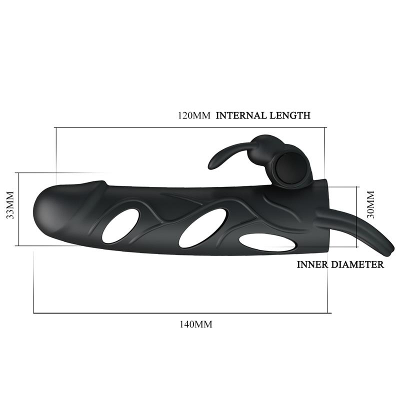 Funda para el Pene con Vibración 5.5 - Imagen 8