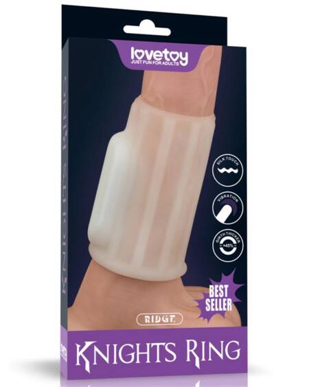 Funda para el Pene con Vibración Ridge Knights