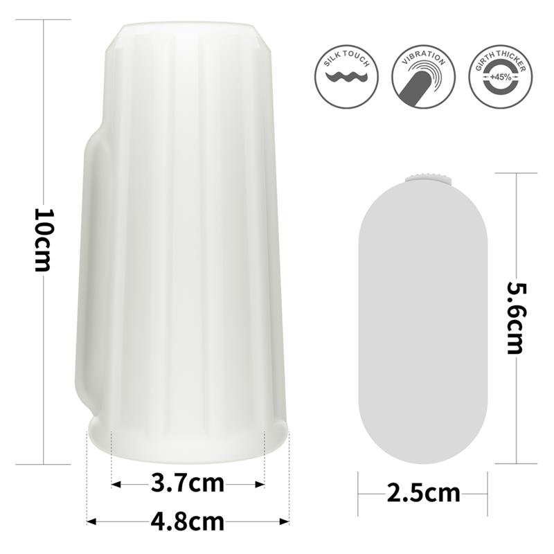 Funda para el Pene con Vibración Ridge Knights - Imagen 9