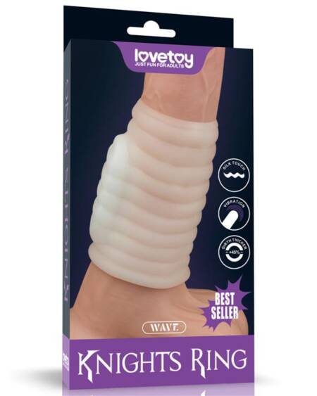 Funda para el Pene con Vibración Wave Knights